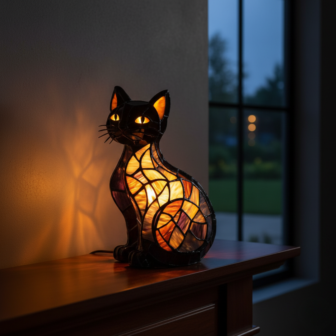 Lampada Artigianale – Midnight Glow Chat
