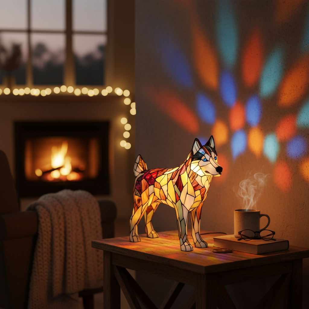 Lampada Artigianale – Nala: Enchanted Dog