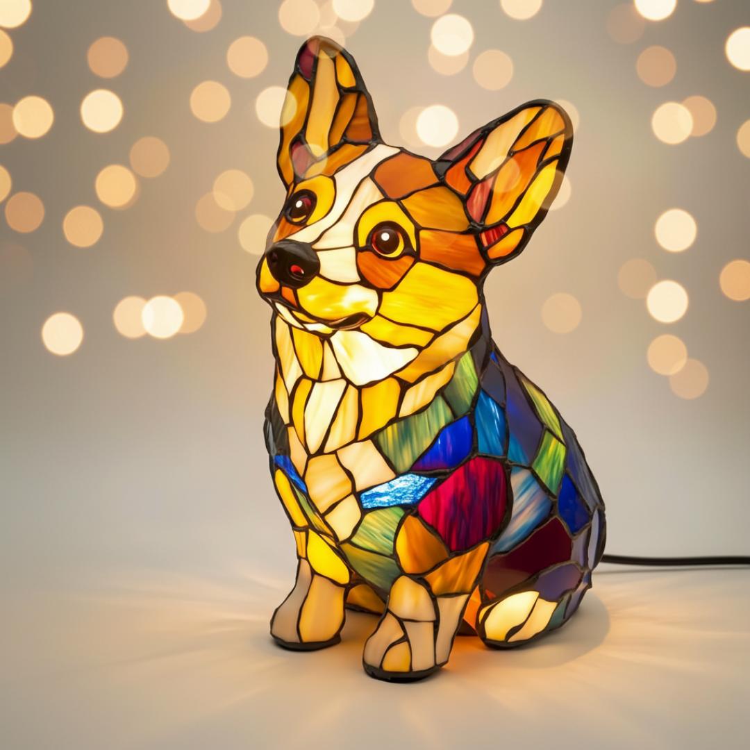Lampada Artigianale – Nala Of Eternal Glow The Gentle Corgi Of Light